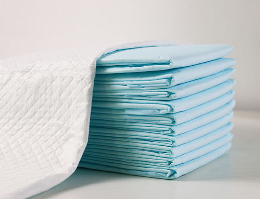 Cuscinetto di cura adulto impermeabile portatile non tessuto del film sanitario ultra sottile eliminabile del PE